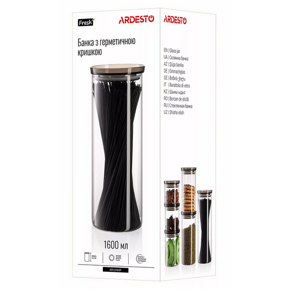 Cutie alimentara Ardesto Fresh AR1316SF, Transparent, 5 image