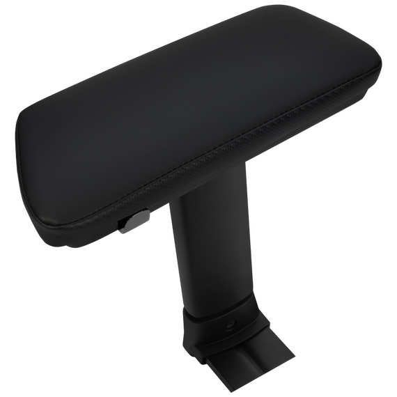 Scaun Gaming ThunderX3 Core Smart Racer, Țesătură, PU Piele, Negru, 3 image