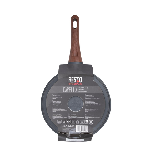 Tigaie RESTO 93509, 24cm, Negru, 5 image