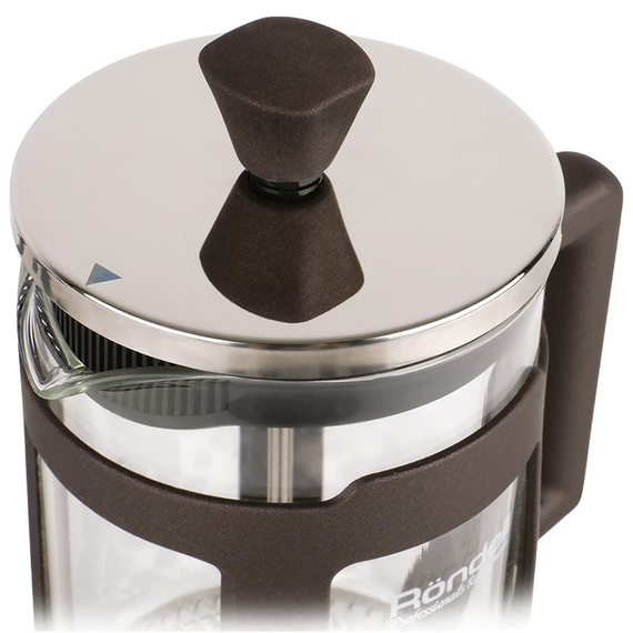 Cafetiera French Press Rondell RDS-1296, 0,6L, Maro, 3 image