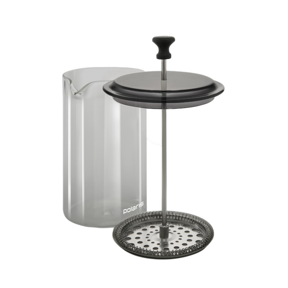Cafetiera French Press Polaris Graphit-1000FP, 1L, Grey, 6 image