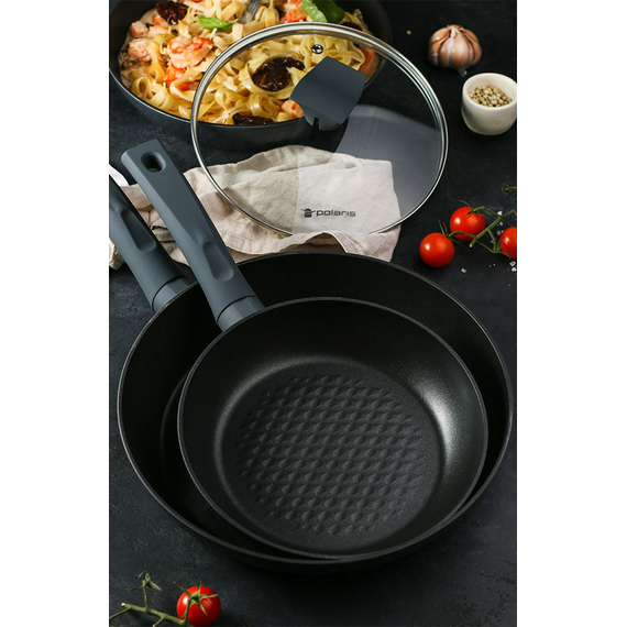 Tigaie Polaris Kontur-24F, 24cm, Gri, 9 image