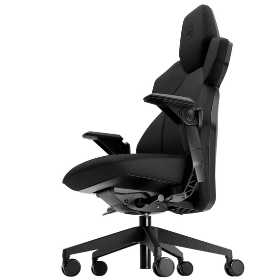 Scaun Gaming Noblechairs Dawn, PU Piele, Black Edition, 3 image
