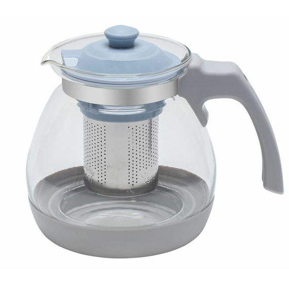 Ceainic cu infuzor RESTO 90510, 1.2L, Gri, 2 image