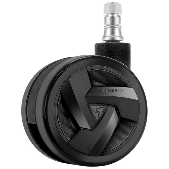 Scaun Gaming ThunderX3 Core Smart Racer, Țesătură, PU Piele, Negru, 2 image