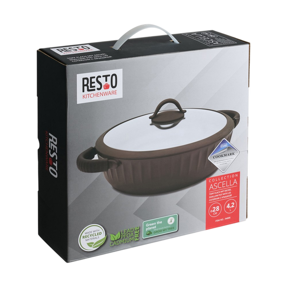 Cratița RESTO 94006, 4.2L,  Cafeniu, 4 image