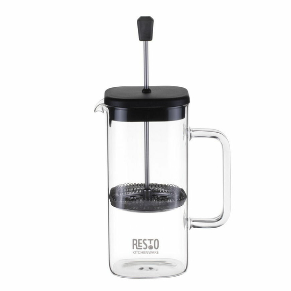 Cafetiera French Press RESTO 90504, 0,8L, Transparent, 5 image