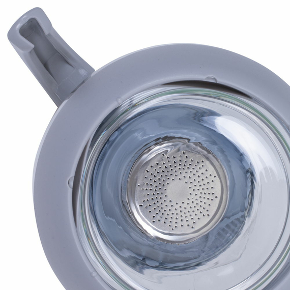 Ceainic cu infuzor RESTO 90510, 1.2L, Gri, 9 image