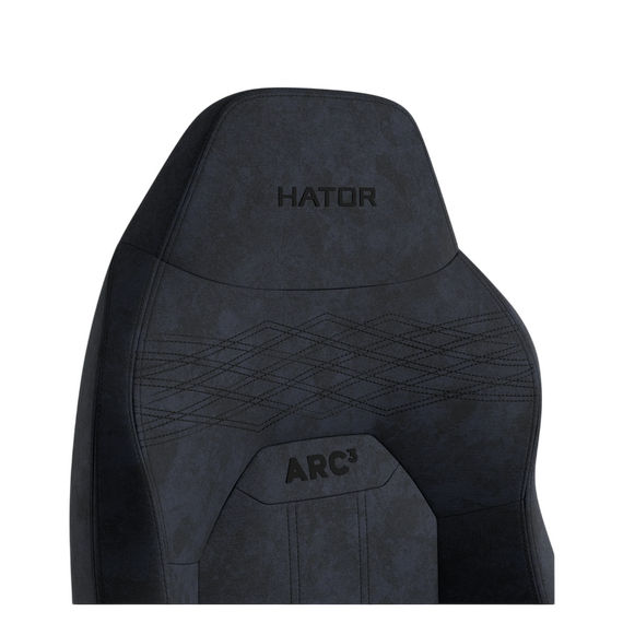 Scaun Gaming HATOR Arc 3 S, Velur, Negru, 3 image