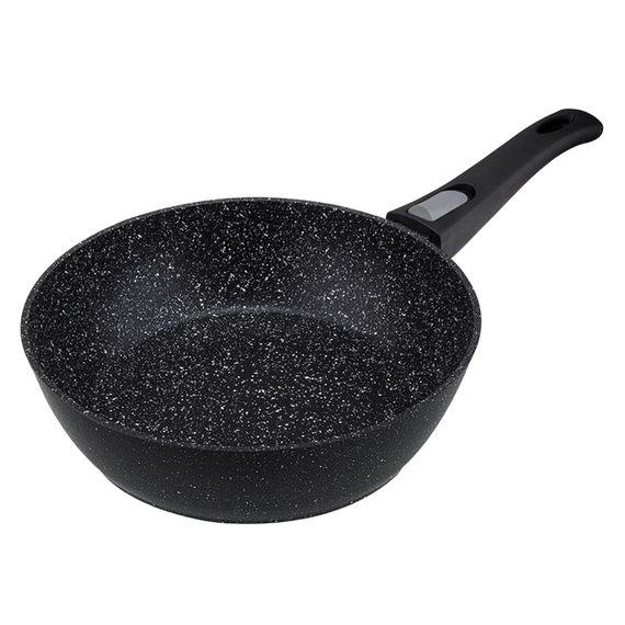 Tigaie adâncă RESTO 93040, 24cm, Negru