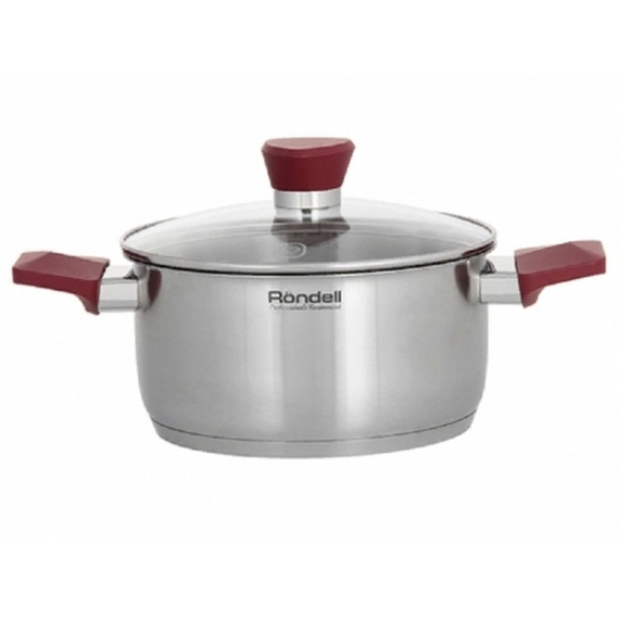 Set de vase Rondell Strike, 20cm, Argintiu, 2 image