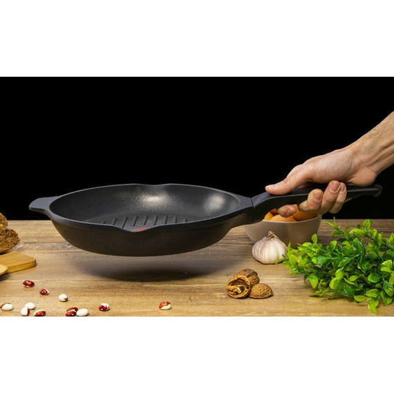 Tigaie-grill Tefal E2324074, 26cm, Negru, 2 image