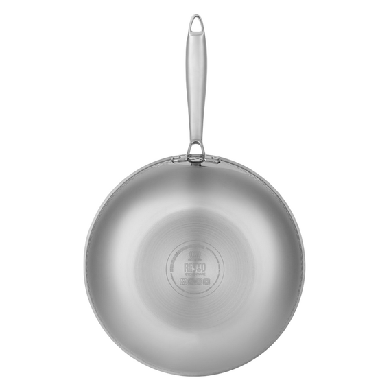 Tigaie WOK RESTO 95004, 28cm, Oțel inoxidabil, 7 image