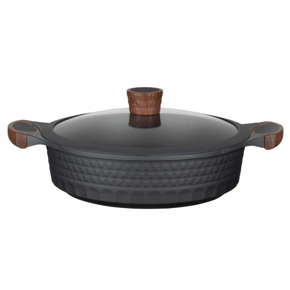 Cratița RESTO 93506, 28cm, Negru, 2 image