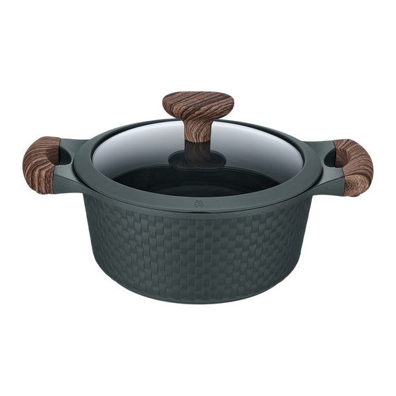 Cratiță RESTO 93901, 2,4L, 20cm, Negru