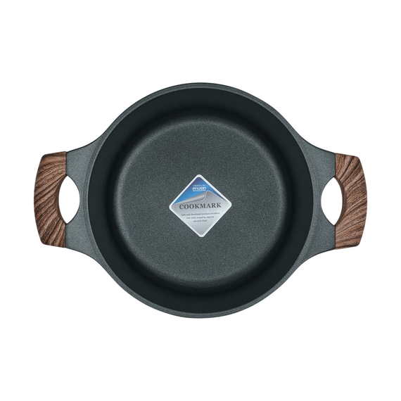 Cratiță RESTO 93901, 2,4L, 20cm, Negru, 2 image