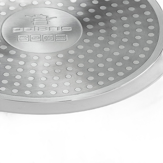 Tigaie Polaris Kontur-28F, 28cm, Gri, 3 image