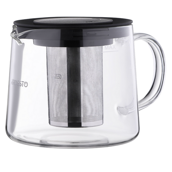 Ceainic cu infuzor Ardesto AR0710FP, 1L, Transparent