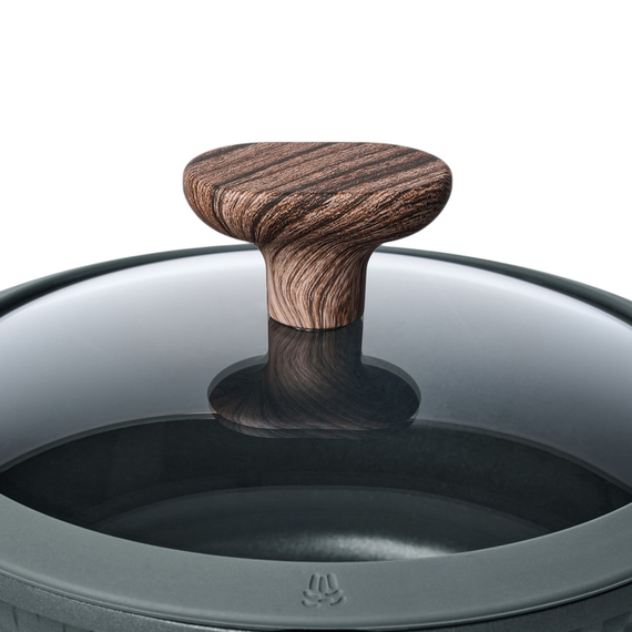 Cratiță RESTO 93901, 2,4L, 20cm, Negru, 3 image