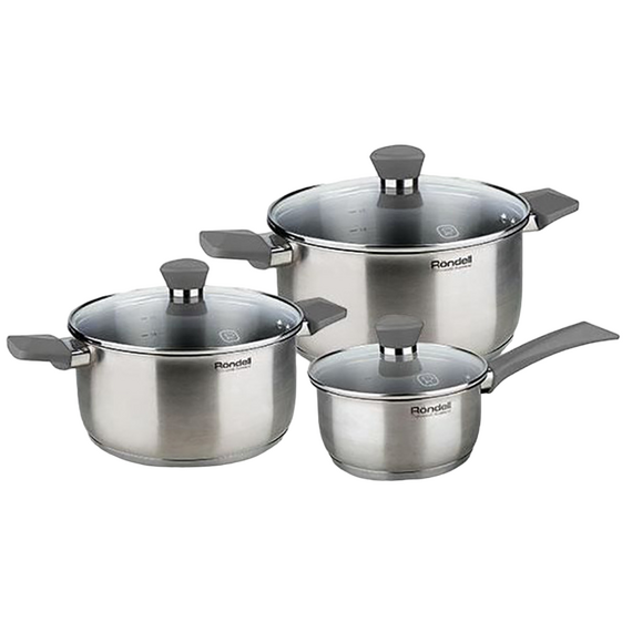 Set de vase Rondell RDS-820, 4,8L, Stainless Steel