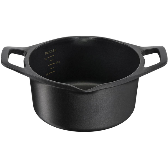 Cratiță Tefal E2494444, 2,8L, 20cm, Negru, 2 image