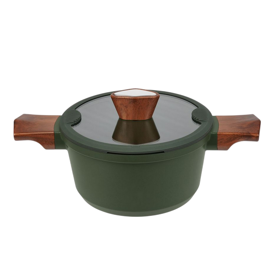 Cratiță RESTO 93701, 2,6L, 20cm, Verde