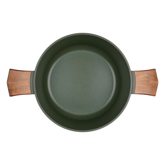 Cratiță RESTO 93703, 4.6L, 24cm, Verde, 2 image