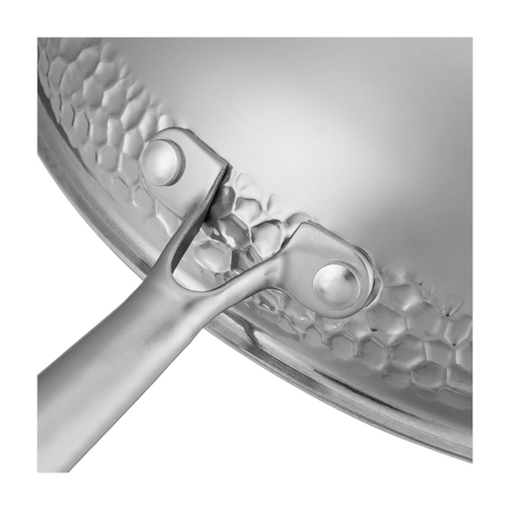 Tigaie WOK RESTO 95004, 28cm, Oțel inoxidabil, 9 image