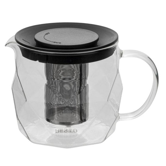Ceainic cu infuzor RESTO 90516, 1L, Negru
