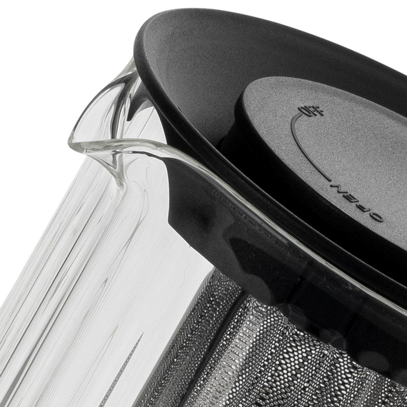 Ceainic cu infuzor RESTO 90517, 1L, Negru, 3 image