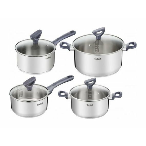 Set de vase Tefal G712S855, Oțel inoxidabil, 2 image