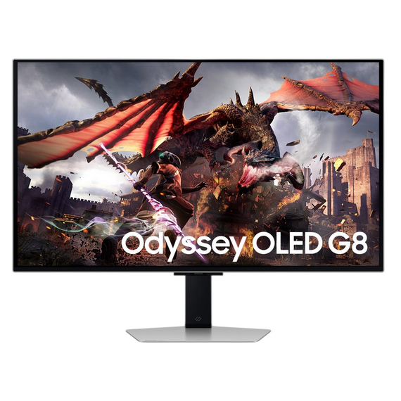 31,5" Monitor Gaming Samsung S32DG800, OLED 3840x2160 4K UHD, Argintiu