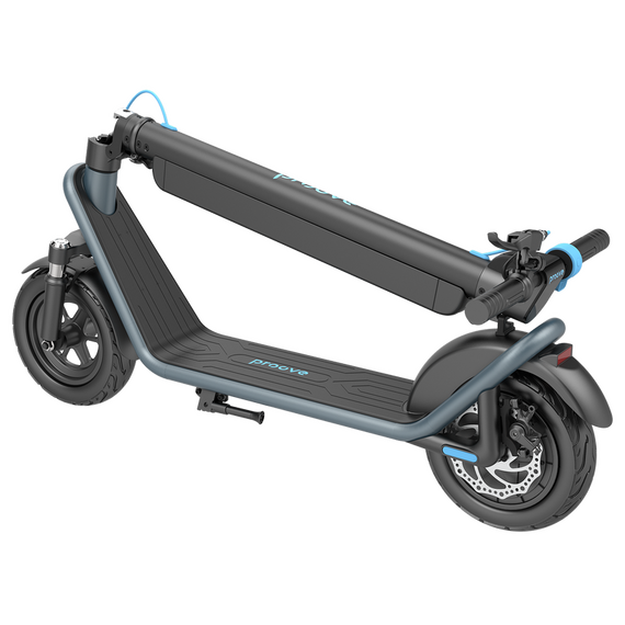 Trotinetă electrică Proove Urban, Negru | Albastru, 2 image