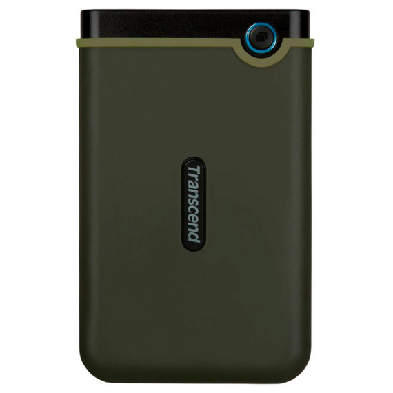 HDD portabil extern Transcend StoreJet 25M3G,1 TB, Military Green (TS1TSJ25M3G), 2 image