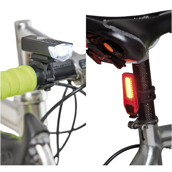 Newrban Lumină frontală Newurban NEWMLIGHTKITUSBK, Reîncărcabil, Negru, 5 image