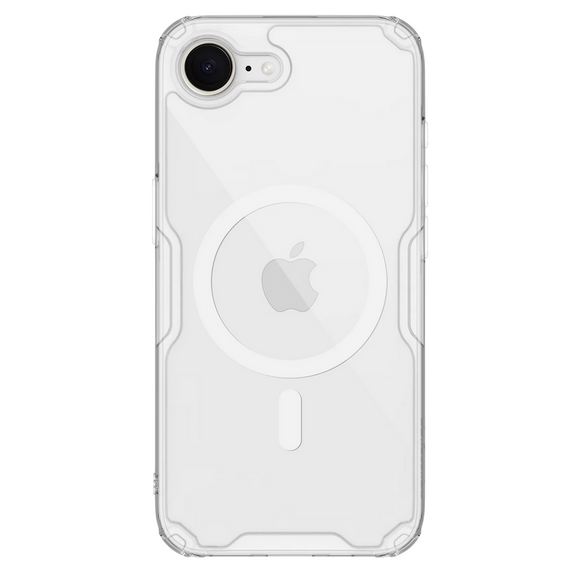 Husă Nillkin Nature Pro Magnetic pentru Apple iPhone 16e, Transparent
