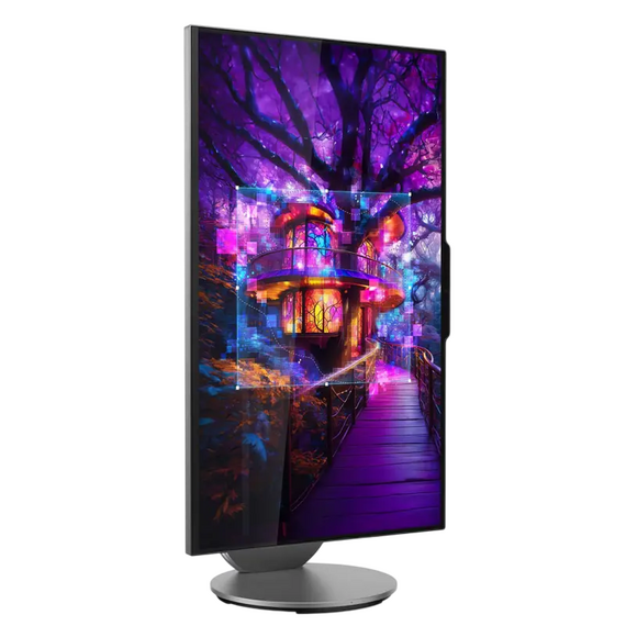 Computer All-in-One Lenovo Yoga 27IAH10, 27", Intel Core Ultra 9 285H, 32GB/1024GB, Windows 11 Pro, Luna Grey, 2 image