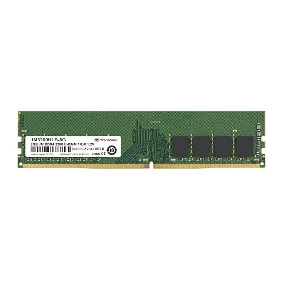 Memorie RAM Transcend JM3200HLB-8G, DDR4 SDRAM, 3200 MHz, 8GB, 2 image
