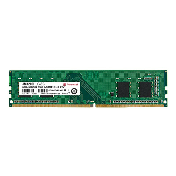 Memorie RAM Transcend JM3200HLB-16G, DDR4 SDRAM, 3200 MHz, 16GB, 2 image