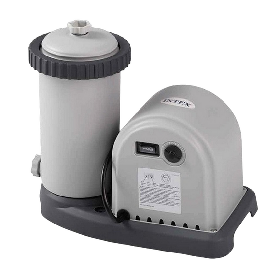 Piscină cu cadru metalic Intex GreyWood Premium, 24311L, Gri închis, 26744, 3 image