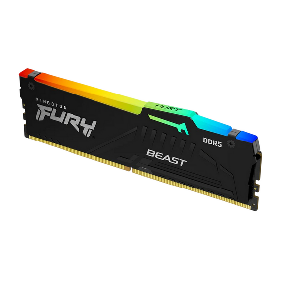 Memorie RAM Kingston FURY Beast RGB, DDR5 SDRAM, 6000 MHz, 8GB, KF560C30BBEA-8, 3 image