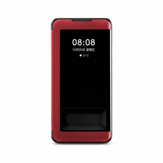 Husă tip carte Xcover Huawei Nova 8i - Soft View Book, Roșu, 2 image