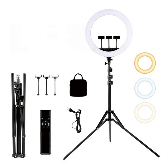 Noname Ring light 18inch with tripod set HQ-18S, 2 image