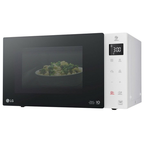 Cuptor cu microunde LG MS23NECBW, Alb, 2 image