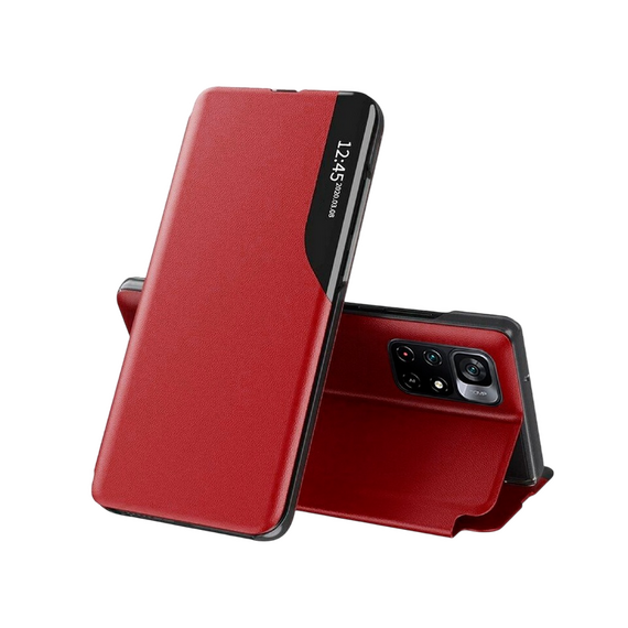 Husă Xcover Xiaomi Redmi Note 11/Note 11S - Soft View Book, Roșu