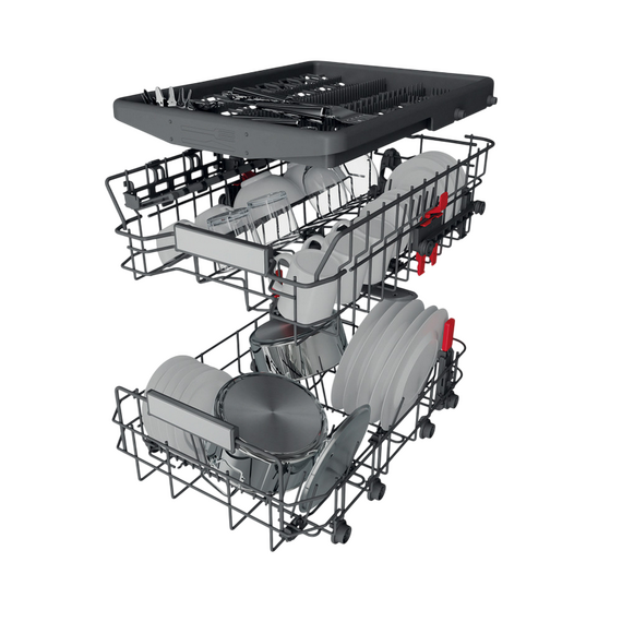 Dish Washer/bin Whirlpool WSIO 3O34 PFE X, 3 image