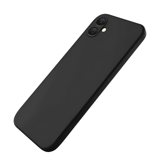 Husă Xcover Galaxy A05 - Liquid Silicone, Negru