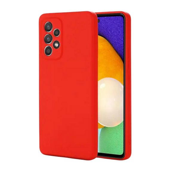 Husă Xcover Samsung Galaxy A33 - Liquid Silicone, Roșu