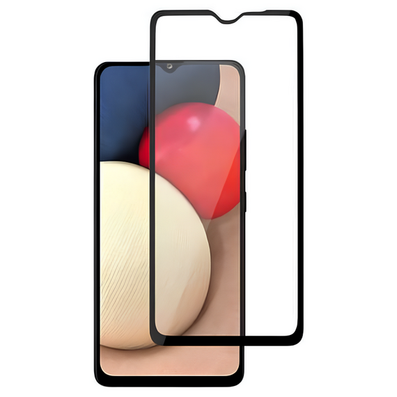 Sticlă de protecție Xcover Galaxy A02s/A02 - Full Glue Premium, Negru