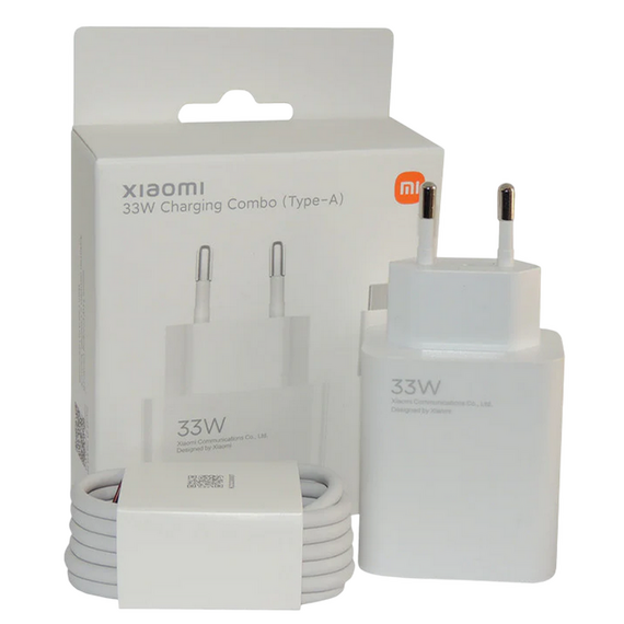 Încărcător Xiaomi Charging Combo, 33W, Alb, 2 image